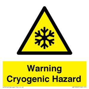 Warning Cryogenic Hazard